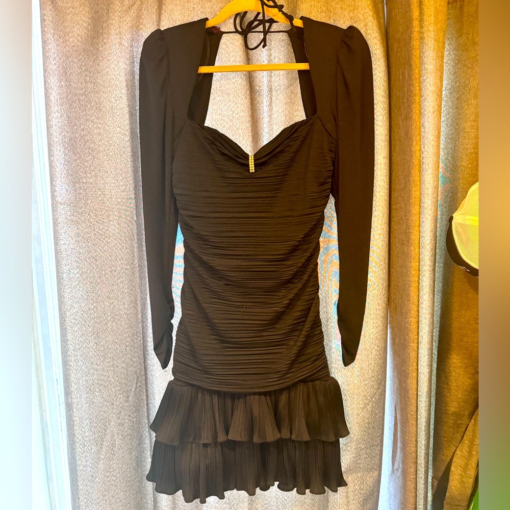 80s vintage party dress